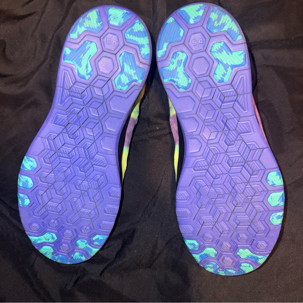 Nike Free Run Vibrant Multicolor Women’s Athletic Shoes 9.5 - Picture 12 of 15